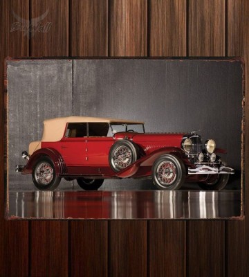 Металлическая табличка Duesenberg J Convertible Sedan by Murphy 248